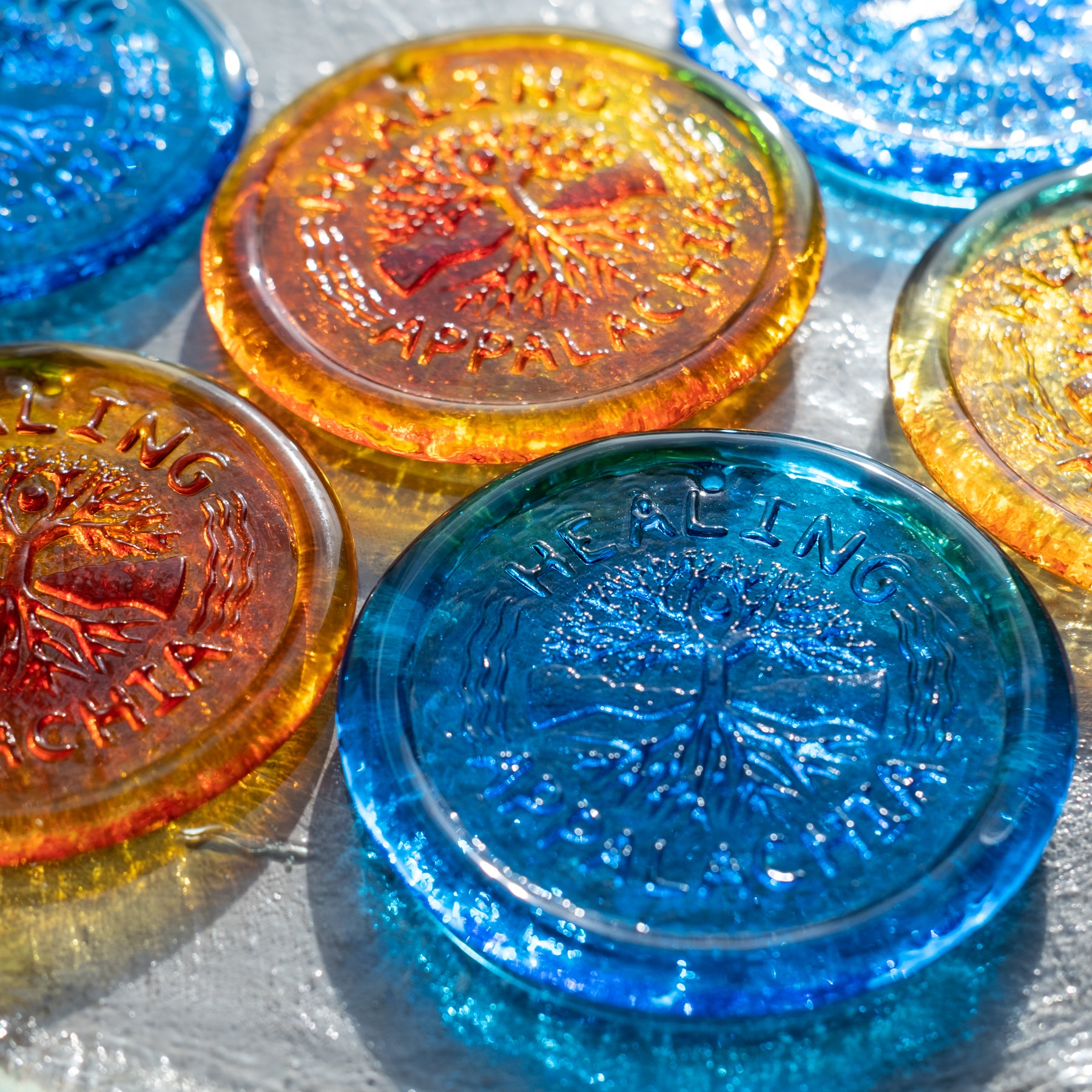 Suncatchers with Text for Nonprofits